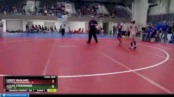 70 lbs Semis & 1st Wrestleback (8 Team) - Lucas Sterzinger, Canby vs LeRoy Haaland, LSH (LeSueur/Henderson)
