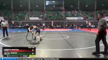 106 lbs Cons. Round 2 - Jordyn Newton, Oxford vs Brynn Jenkins, Moody Hs