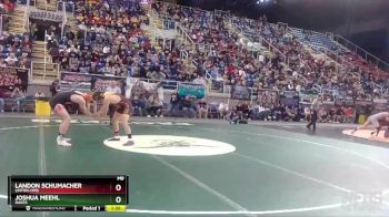 170 lbs Quarterfinal - Landon Schumacher, Linton-HMB vs Joshua Meehl, Oakes