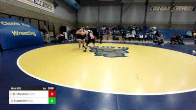 288 lbs Consi Of 8 #1 - Gerard Marshall, Hoopa vs Grady Hamilton, Roseburg (OR)