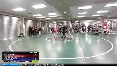 170 lbs Round 1 - Caleb Somer, Canyon Ridge vs Eli Leyden, Bonners Ferry Wrestling Club
