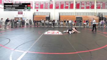 144 lbs Consolation - Matthew Thorley, Boston College vs Tristan Lane, Shawsheen