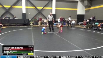 46 lbs Round 1 (4 Team) - Elaine Sommer, Badger Girls vs Kinsley Kothenbeutel, MN Storm