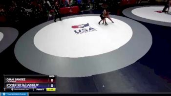 117 lbs Semifinal - Ojani Sandez, California vs Sylvester (sj) Jones Iv, Carlsbad Legacy Wrestling Club