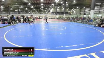 157 lbs Round 1 (4 Team) - Jay Pelote, COMBAT ATHLETICS vs Dominiq Bradley, HEAVY HITTING HAMMERS
