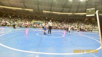 61 lbs Round Of 32 - Mason Hammons, Fremont Wrestling Club vs Malcolm Holsey, Victory