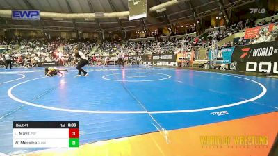 64 lbs Round Of 16 - Lennux Mays, PSF Wrestling vs Wyatt Messiha, Sunkist Kids Monster Garage