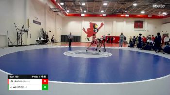 140-150 lbs 7th Place Match - Nate Anderson, Pike vs Jaden Wakefield, North Central