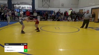 75 lbs Round Of 32 - Alton Vail, PA Mat Assassins vs TJ Markijohn, Sly Fox WC