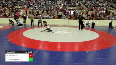54 lbs Round Of 16 - Andy Davis, Dendy Trained Wrestling vs Zion Vanderpool, Teknique Wrestling