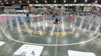 130 lbs Champ. Round 1 - Deegan Kirschenmann, Valley City Express Wrestling vs Jordan Nielsen, Lander Legacy Wrestling Club