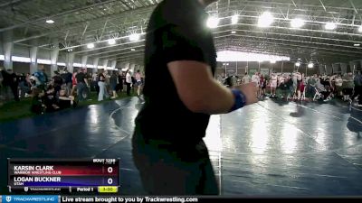 190 lbs Quarterfinal - Karsin Clark, Warrior Wrestling Club vs Logan Buckner, Utah
