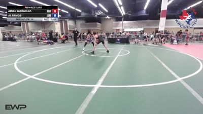 132 lbs Round Of 16 - Aidan Jaramillo, Nolfpack Wrestling Academy vs Aj Ramos, Lubbock Wrestling Club