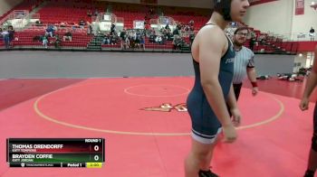 215 lbs Round 1 - Thomas Orendorff, Katy Tompkins vs Brayden Coffie, Katy Jordan