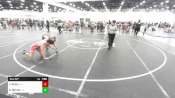 132 lbs Final - Jadyn Wren, Valley Wrestling Club vs Gabriel Serros, Top Rank