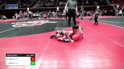 52 lbs Consi Of 16 #2 - Axel Miller, Skiatook Youth Wrestling vs Captain Bay, Collinsville Cardinal Youth Wrestling