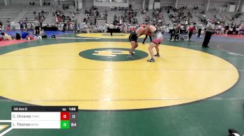 220 lbs Rr Rnd 2 - Connor Olivares, TNWC Pipa vs Lucas Thomas, Barnesville