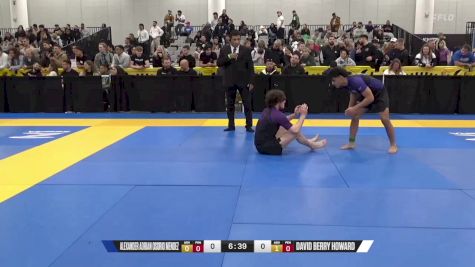 David Berry Howard vs Alexander Adrian Osorio Mendez 2024 World IBJJF Jiu-Jitsu No-Gi Championship