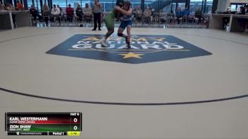 JV-22 lbs Round 2 - Zion Shaw, Iowa City, West vs Karl Westermann, Clear Creek-Amana