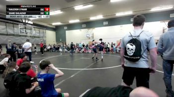 225 lbs 3rd Place Match - Zane Salazar, Boise Wrestling Club vs Raleigh Lynam, Boise Wrestling Club