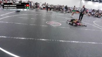 68 lbs Round 1 (8 Team) - Brielle Shannon, Team Gotcha vs Zion Vanderpool, Pedraza