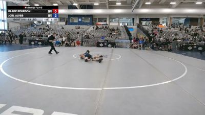 88 lbs Cons. Semis - Blade Pehrson, Stallions Wrestling Club vs Joel Alves, Lockwood Wrestling Club