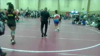 145 lbs Semifinal - Sariana Jones, Adale vs KhaLiyah Delva, Florida PAL Tropics