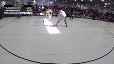 173 lbs Cons. Round 2 - Alexander Vicente, Madison vs Nathan Monahan, Louisville Wrestling Club