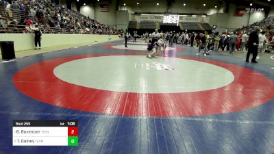 150 lbs Semifinal - Beckett Bovenizer, Teknique Wrestling vs Tucker Gainey, Team Alpha Wrestling