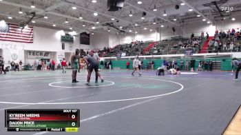 215 lbs Round 2 - Daijon Price, Indianapolis Crispus Attucks vs Ky`reem Weems, Warren Central