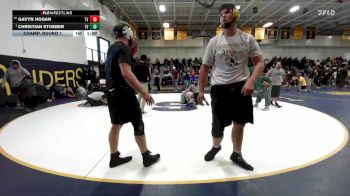 165 lbs Champ. Round 1 - Christian Stoeber, Fountain Valley vs Gavyn Hogan, Temecula Valley