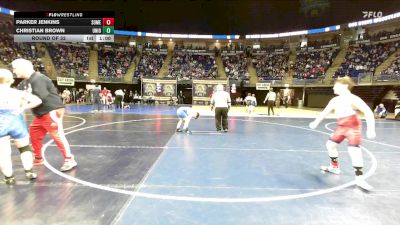 110 lbs Round Of 32 - Parker Jenkins, Somerset vs Christian Brown, Union City