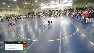 49 lbs Champ. Round 1 - Wrenley Reynolds, 208 Badgers Wrestling Club vs Zenith Burton, Wasatch Wrestling Club