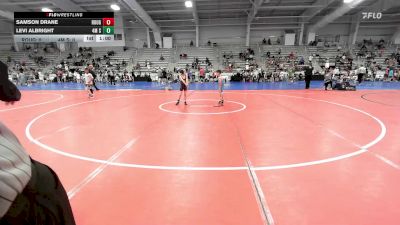 52 lbs Rr Rnd 1 - Levi Albright, 4M Strength vs Samson Drane, Roughneck Wrestling Club