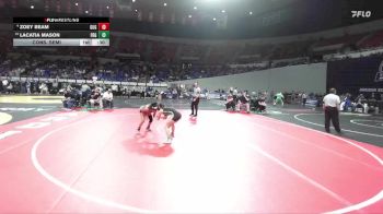 4A/3A/2A/1A Girls 105 Cons. Semi - Lacatia Mason, Four Rivers Girls vs Zoey Beam, Grant Union Girls