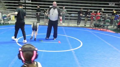 55 lbs Quarterfinal - Reese Tomlin, Upper Township vs Harley Gibson, Deptford Spartans