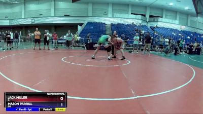 215 lbs Quarterfinal - Jack Miller, IL vs Mason Parrill, OH