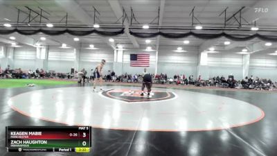 149 lbs Cons. Round 3 - Keagen Mabie, Manchester vs Zach Haughton, Indianapolis