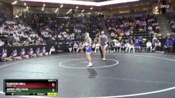 138 lbs Quarterfinal - Aiden Hellman, Don Bosco vs Dawson Bell, Jesup
