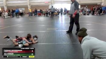 41/44 Round 2 - Thomas Wickersham, Trinity Lutheran School vs Kai Parker, Meridian Elementary School