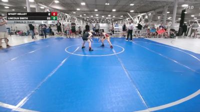 84 lbs Finals (2 Team) - Wyatt Kelley, Brawler Elite vs Lincoln Smith, Ohio Gold