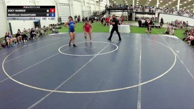 155 lbs Zoey Barber, Nebraska vs Isabella Sagastume, Utah