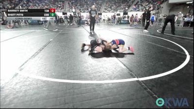 49 lbs Consolation - Barrett Smith, Team Tulsa Wrestling Club vs Rhett Pitts, Cowboy Wrestling Club