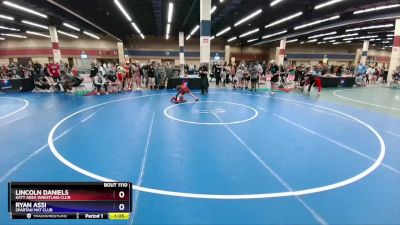 71 lbs Semifinal - Lincoln Daniels, Katy Area Wrestling Club vs Ryan Assi, Spartan Mat Club