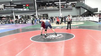 4 - 285 lbs Cons. Round 2 - William Aird, Millbrook vs Tommie Abrams, Amherst County