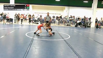 80 lbs Round Of 32 - Beckett Moyer, IA vs Odin Puckett, VA