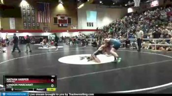 160 lbs Champ. Round 1 - Nathan Harper, Worland vs Landon Marchant, Lovell