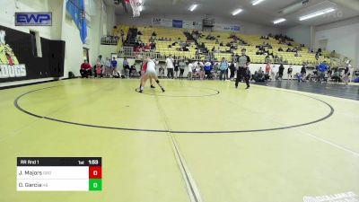 105 lbs Rr Rnd 1 - Jadyn Majors, Grove vs Diamante Garcia, Har-Ber High School