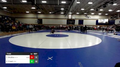 141 lbs Final - Tylor Stubbs, Williams vs Caden Frost, Southern Maine