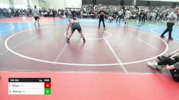 150-I lbs Round Of 32 - Francesco Edgar, Elite NJ vs Alex Reiling, Pennsbury